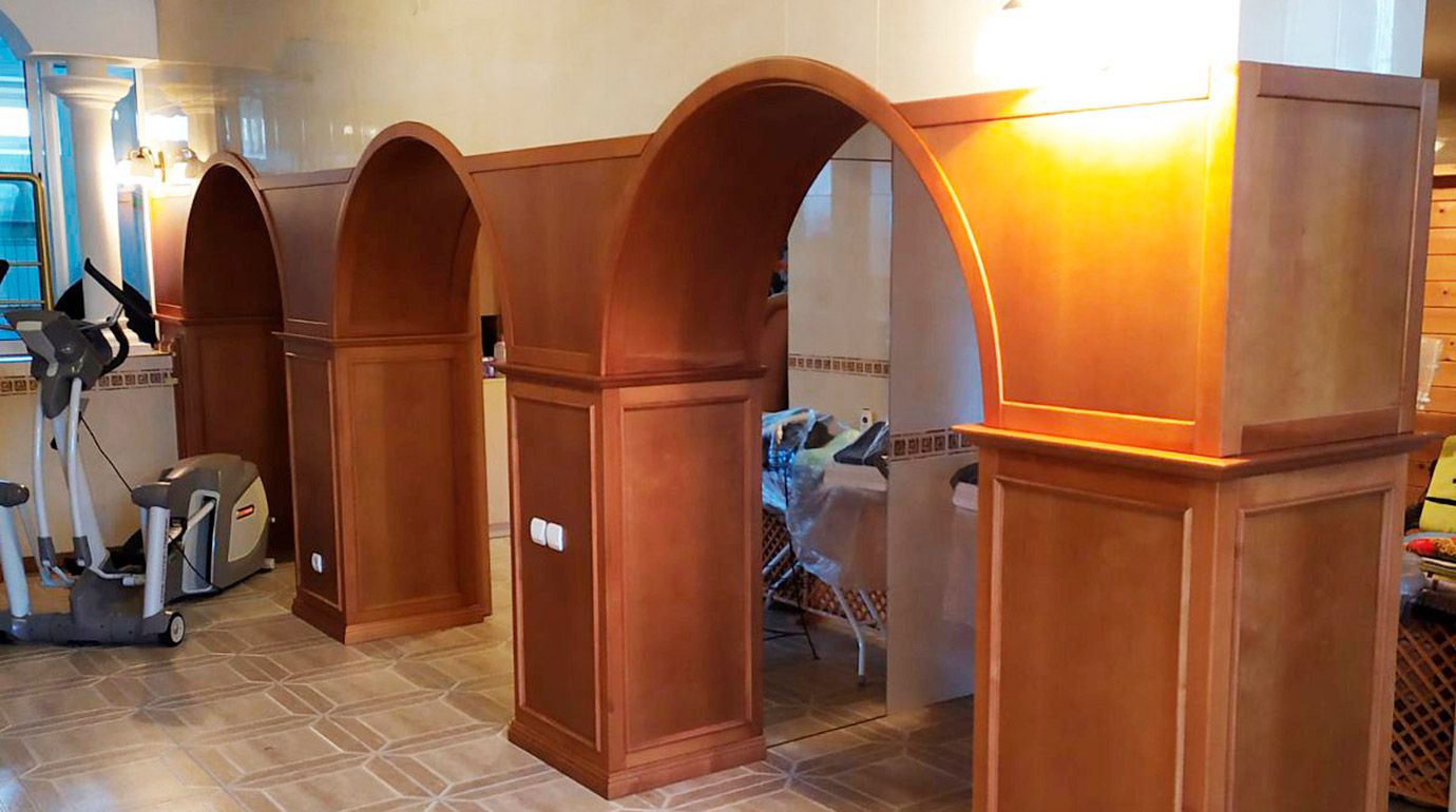 Межкомнатные арки из дерева