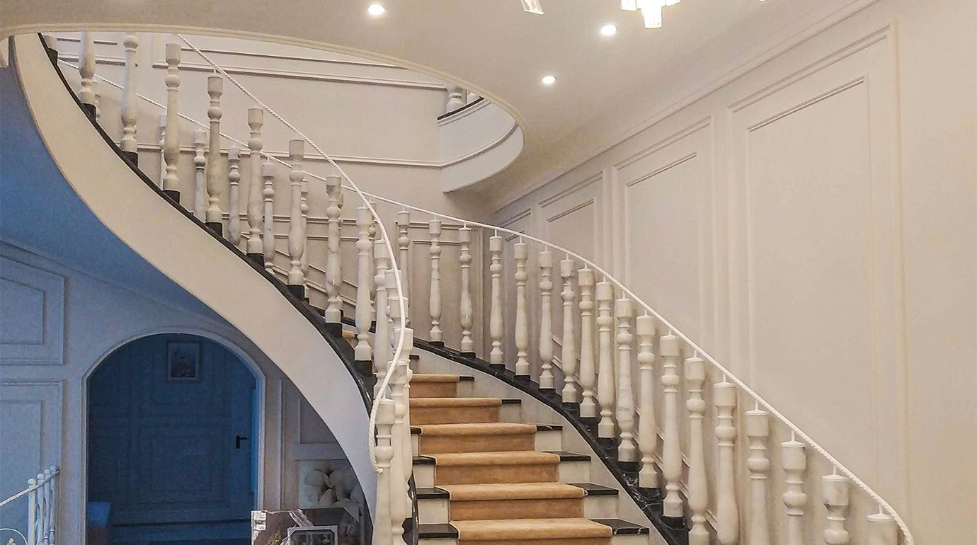 Ограждение на лестницу